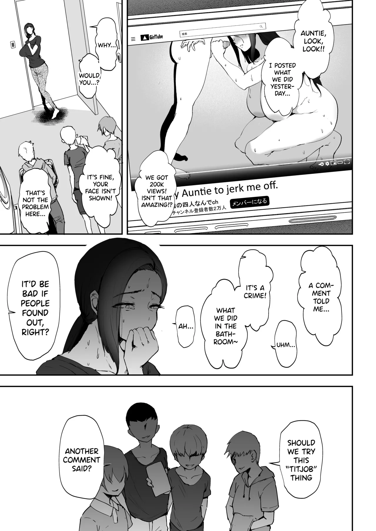 Hentai Manga Comic-AV Play 2 ~Big-breasted housewife falls for a bratty dick~-Read-12